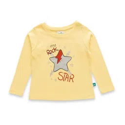 JusCubs Infant Girls Printed Cotton T-shirt-image-12