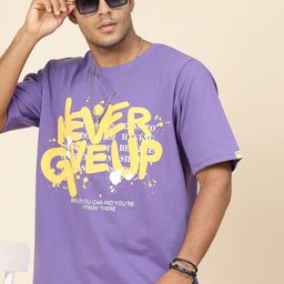 Rigo Printed Drop-Shoulder Sleeves Oversized Fit Cotton T-shirt-picture-25