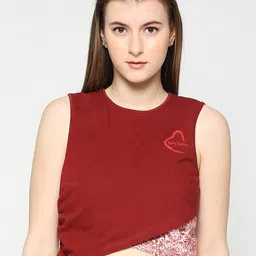 Being Human Round Neck Crop Top-image-65