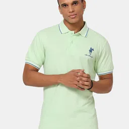 Masculino Latino Plus Polo Collar Bio Finish Cotton T-shirt-picture-41