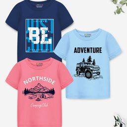 YK X Trampoline Boys 3 Printed Applique T-shirt-picture-0