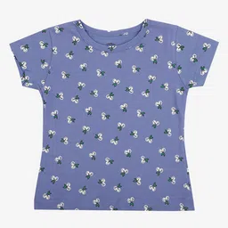 DYCA Girls Conversational Printed Round Neck Half Sleeves Tshirt-picture-41