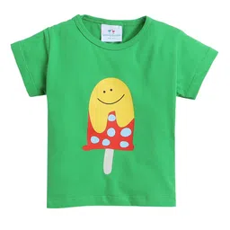 Knitting Doodles Girls Graphic Printed Round Neck Regular Fit Cotton T-Shirt-picture-38