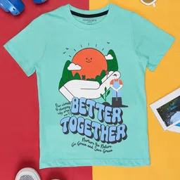Pantaloons Junior Boys Graphic Printed Cotton T-Shirt-picture-33