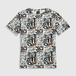 CAVIO Boys Typography Printed Pure Cotton T-Shirt-picture-33