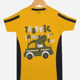 Dollar Champion Kidswear Boys Printed Applique T-shirt-picture-23
