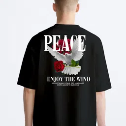 BAESD Men Typography Printed Applique T-shirt-picture-20