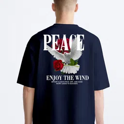 BAESD Men Typography Printed Applique T-shirt-image-13