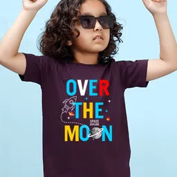 NUSYL Boys Typography Printed T-shirt-picture-53