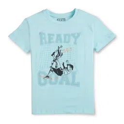 Gini and Jony Boys Graphic Printed Half Sleeves Cotton T-shirt-picture-58