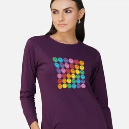 CHOZI Graphic Printed Long Sleeves Cotton T-shirt-picture-35