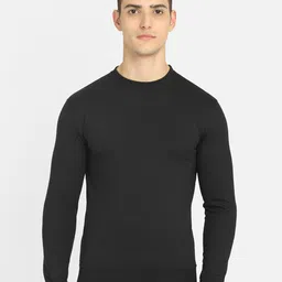DYCA Men Black Solid Knitted Sweatshirt-image-63