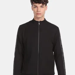Arrow New York Men Black Sweatshirt-image-11
