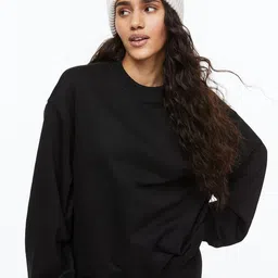 COLOR CAPITAL Round Neck Fleece Sweatshirt-picture-27