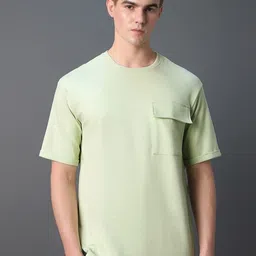 Bewakoof Heavy Duty 1.0 Men Green Oversized T-shirt-image-62