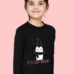 NUSYL Girls Graphic Printed T-shirt-picture-13