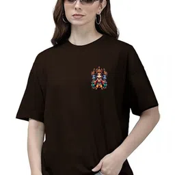 CLAFOUTIS Women Drop-Shoulder Sleeves Pockets T-shirt-image-95