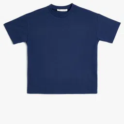Koton Boys Round Neck Casual T-shirt-picture-52