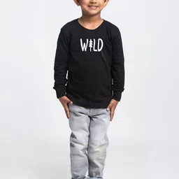 Friskers Boys Typography Printed Pure Cotton T-shirt-picture-36