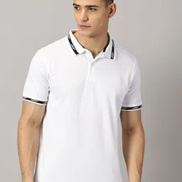 THE HOLLANDER Polo Collar Short Sleeves Pure Cotton Casual T-shirt-picture-57