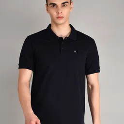 TIM PARIS Polo Collar Round Neck T-shirt-image-23
