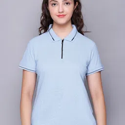 ELPIDA Polo Collar Casual Cotton T-shirt-picture-10