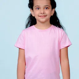 NUSYL Girls Round Neck Short Sleeves T-shirt-picture-19