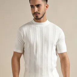 Andamen Round Neck Cotton T-Shirt-picture-20