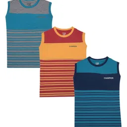 Dollar Champion Kidswear Boys 3 Striped Pockets T-shirt-picture-16