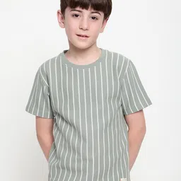 Octave Boys Round Neck Striped T-shirt-picture-21