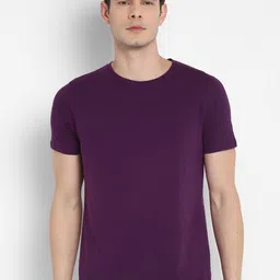 appulse Men Purple Solid T-shirt-picture-38