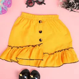 Cutiekins Girls Pure Cotton Embellished Skirt-image-11