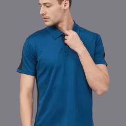 HRX by Hrithik Roshan Men Solid Polo Collar T-shirt-picture-20