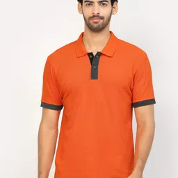Kalt Colourblocked Polo Collar Regular Fit T-shirt-picture-20