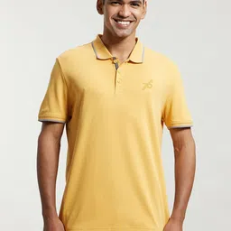 Jockey Super Combed Cotton Rich Solid Half Sleeve Polo T-shirt-3911 image 1