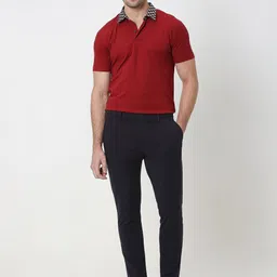 Mufti Polo Collar Slim Fit T-shirt-picture-43