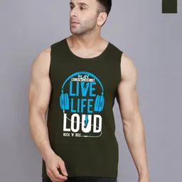 SLOWLORIS Men 2 Printed Hooded Pockets Slim Fit T-shirt-image-66