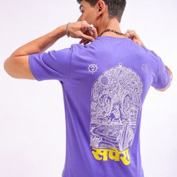 The Indian Garage Co Men Graphic Printed Round Neck Slim Fit T-shirt-picture-11