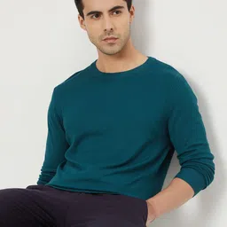 Mufti Round Neck Slim Fit T-shirt image 1