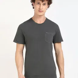 Tommy Hilfiger Men Solid Round Neck Cotton T-shirt-picture-58