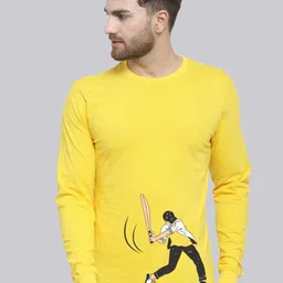 Friskers Printed Slim Fit Pure Cotton T-shirt-image-18