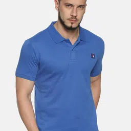 Steenbok Polo Collar Slim Fit Cotton T-Shirt-picture-29