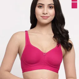 College Girl Women Pack of 2 Full Coverage Lightly Padded Minimizer Bra image 1