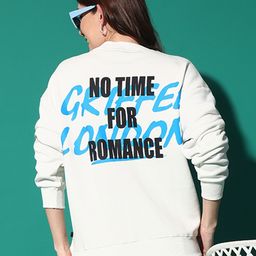 GRIFFEL Women Printed Round Neck Sweatshirt-picture-38