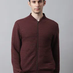 HOUSE OF VEDAS Self Design Long Sleeves Fleece Sweatshirt-picture-21