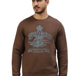 Royal Enfield Typography Printed Cotton Pullover-picture-36