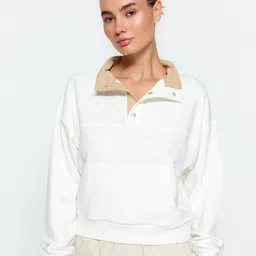 Trendyol High Neck Long Sleeves Sweatshirt image 1
