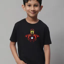 Friskers Boys Graphic Printed Pure Cotton T-shirt-picture-12