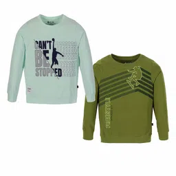 3PIN Boys Pack Of 2 Printed Cotton T-shirt-picture-12