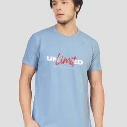 Greylongg Typography Printed Round Neck T-shirt-picture-15